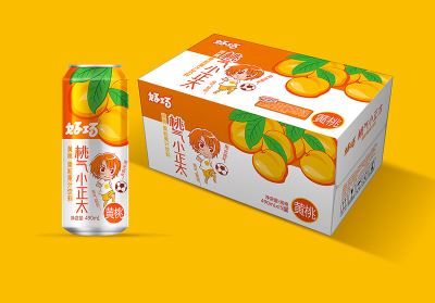 好巧黃桃果粒果汁490ml